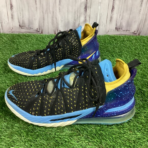 Nike Lebron XVIII 18 Retro Lakers Heritage CQ9283-006 Shoes Mens Size 9.5 main image 14